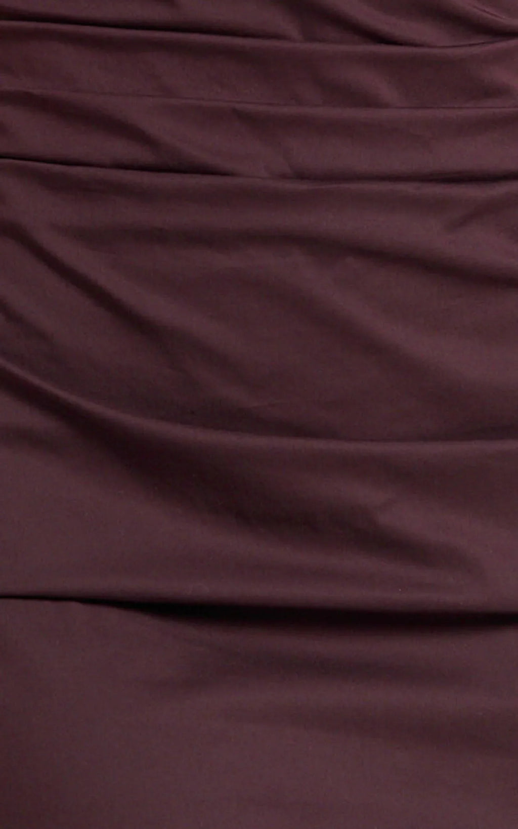 Cleo Mini Dress - Off Shoulder Ruched Bodycon Dress in Chocolate