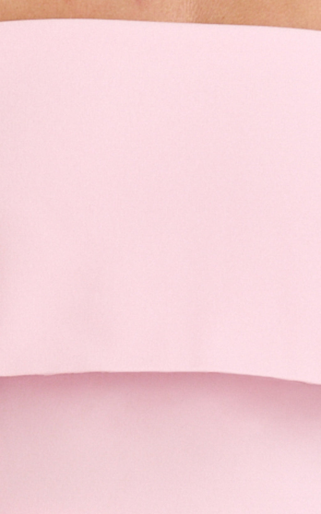 Ursula Top - Long Sleeve Off Shoulder Cropped Top in Pink