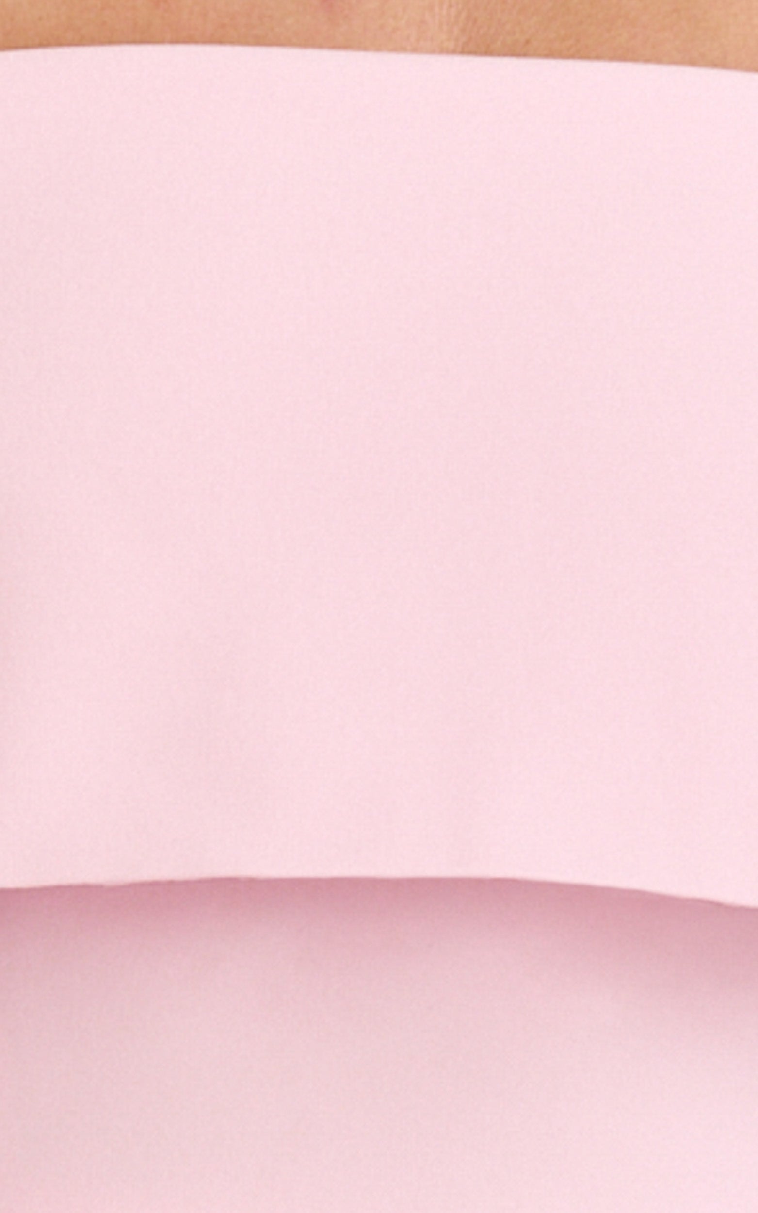 Ursula Top - Long Sleeve Off Shoulder Cropped Top in Pink
