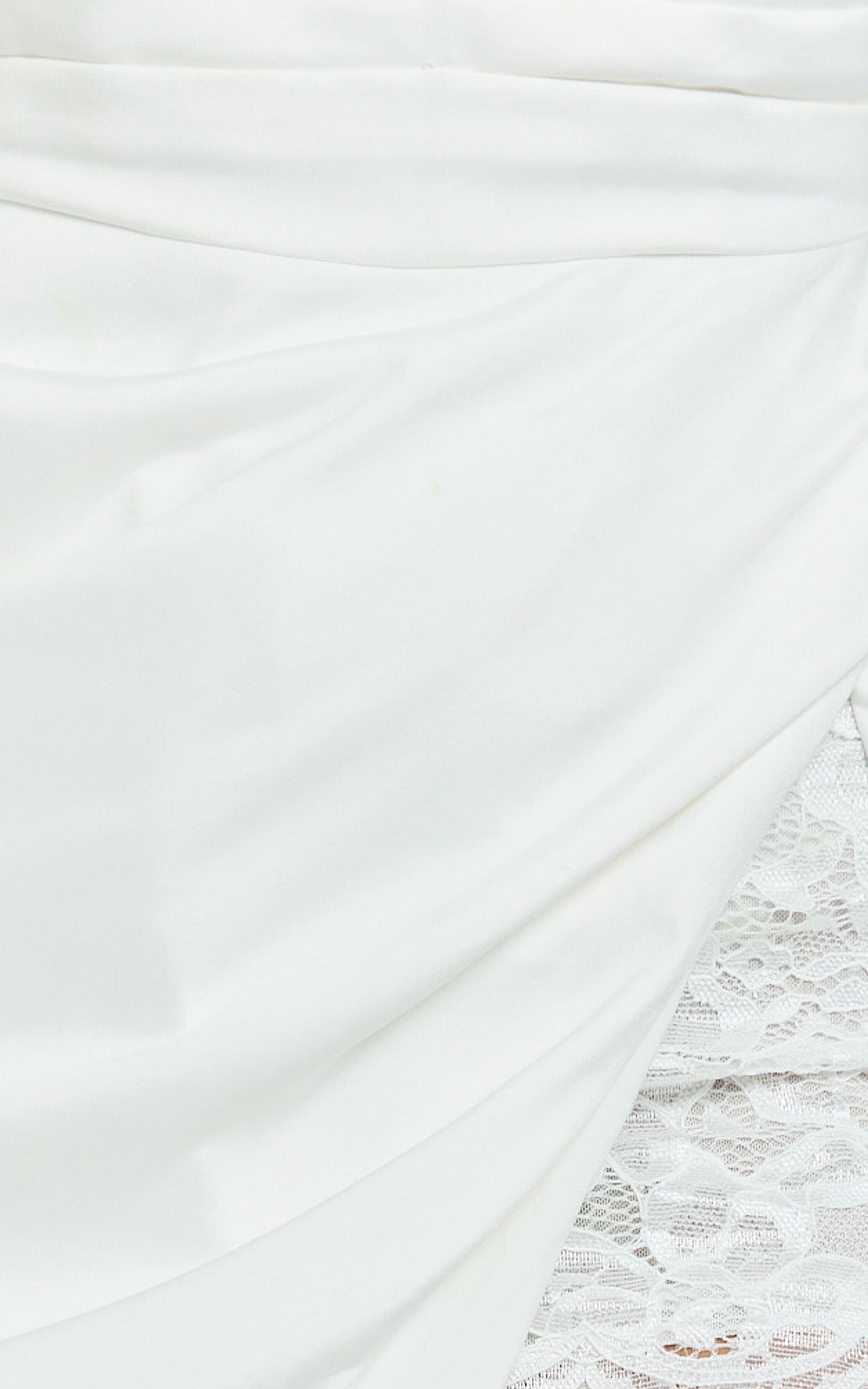 Bianca Maxi Dress - Strapless Fit And Flare Dress in Ivory