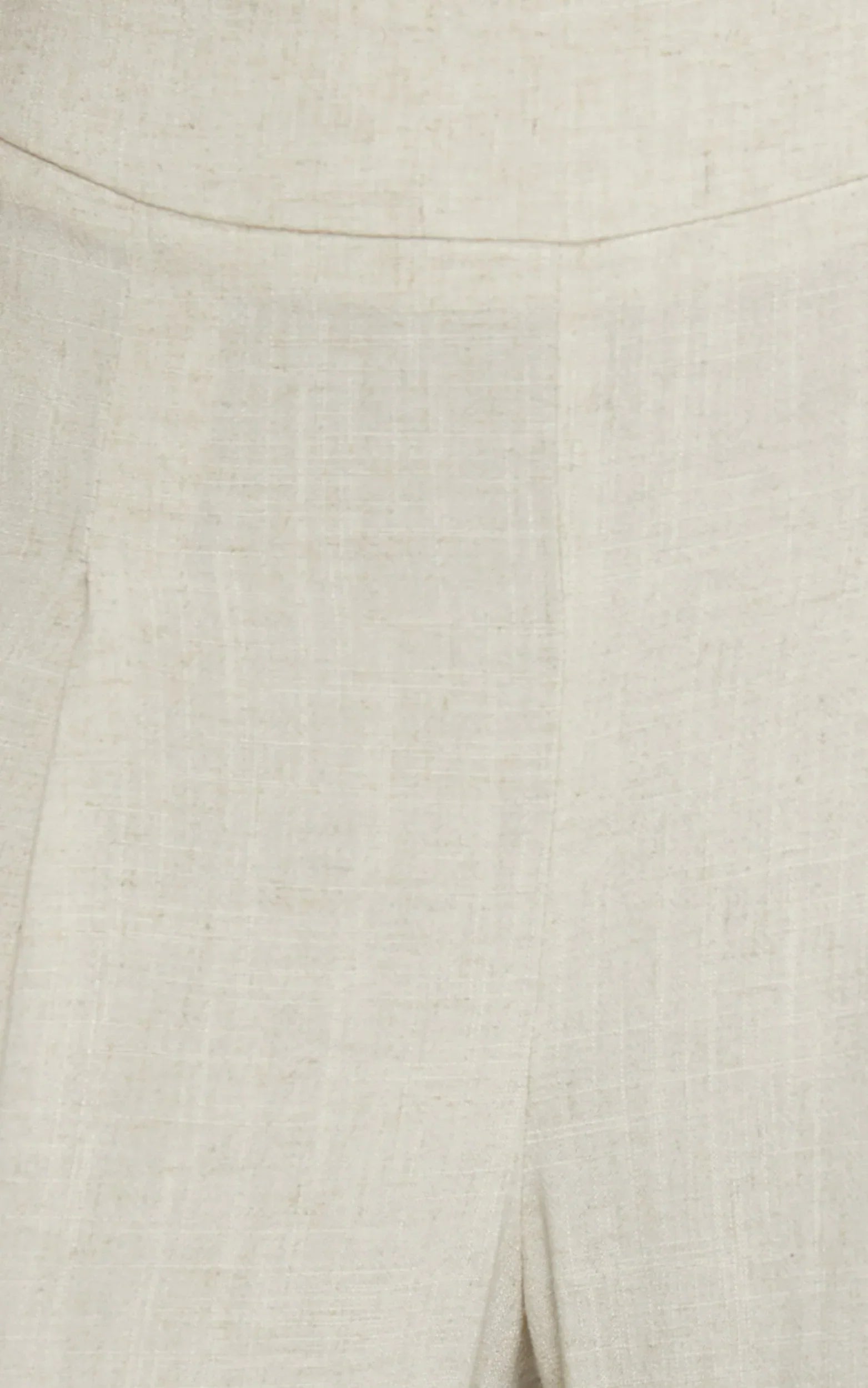 Alina Pants - Linen High Waisted Wide Leg Relaxed Pants in Natural