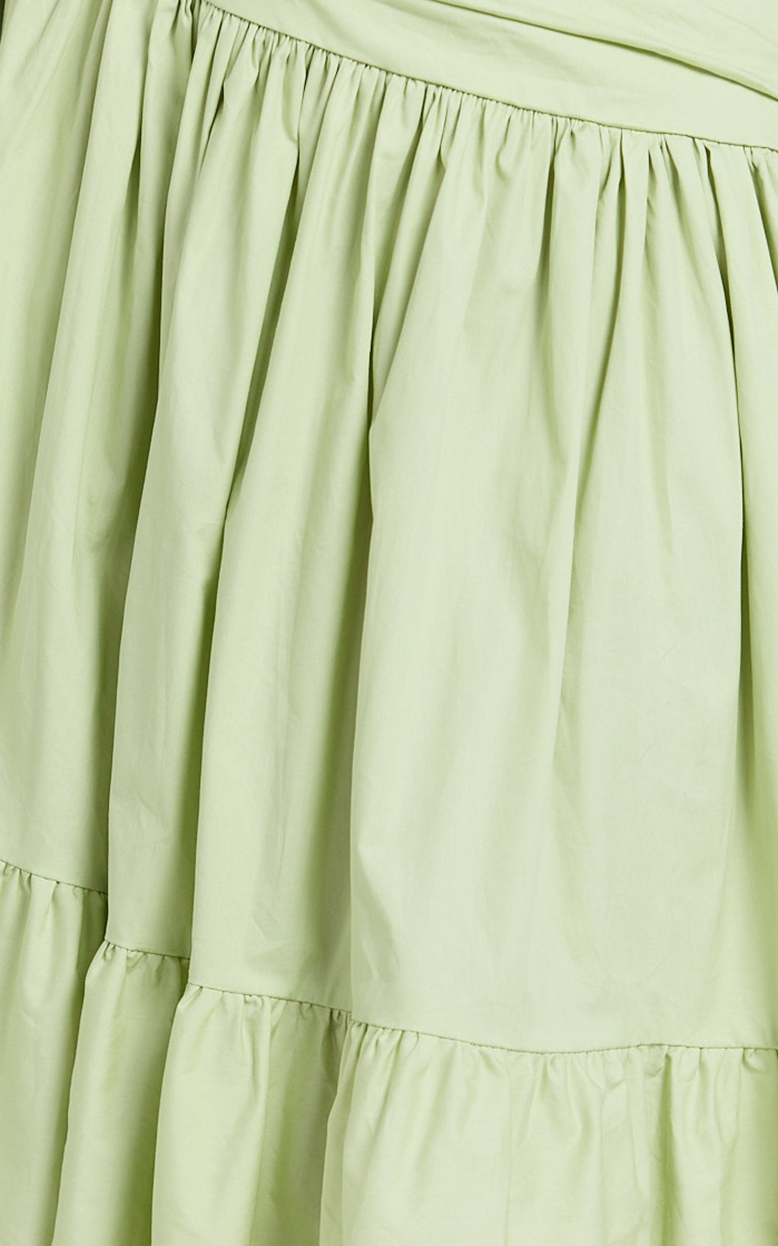 Dani Midi Dress - Asymmetrical Ruched Waisted in Sage